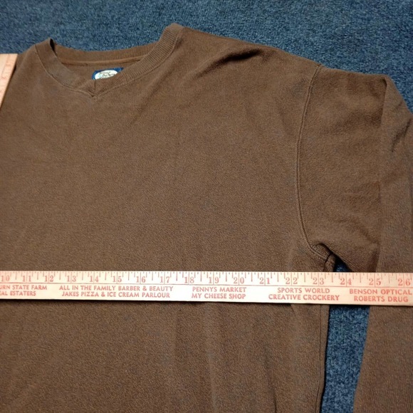 Tommy Bahama Sweater Men Large Brown Pullover Long Sleeve‎ - Picture 4 of 7